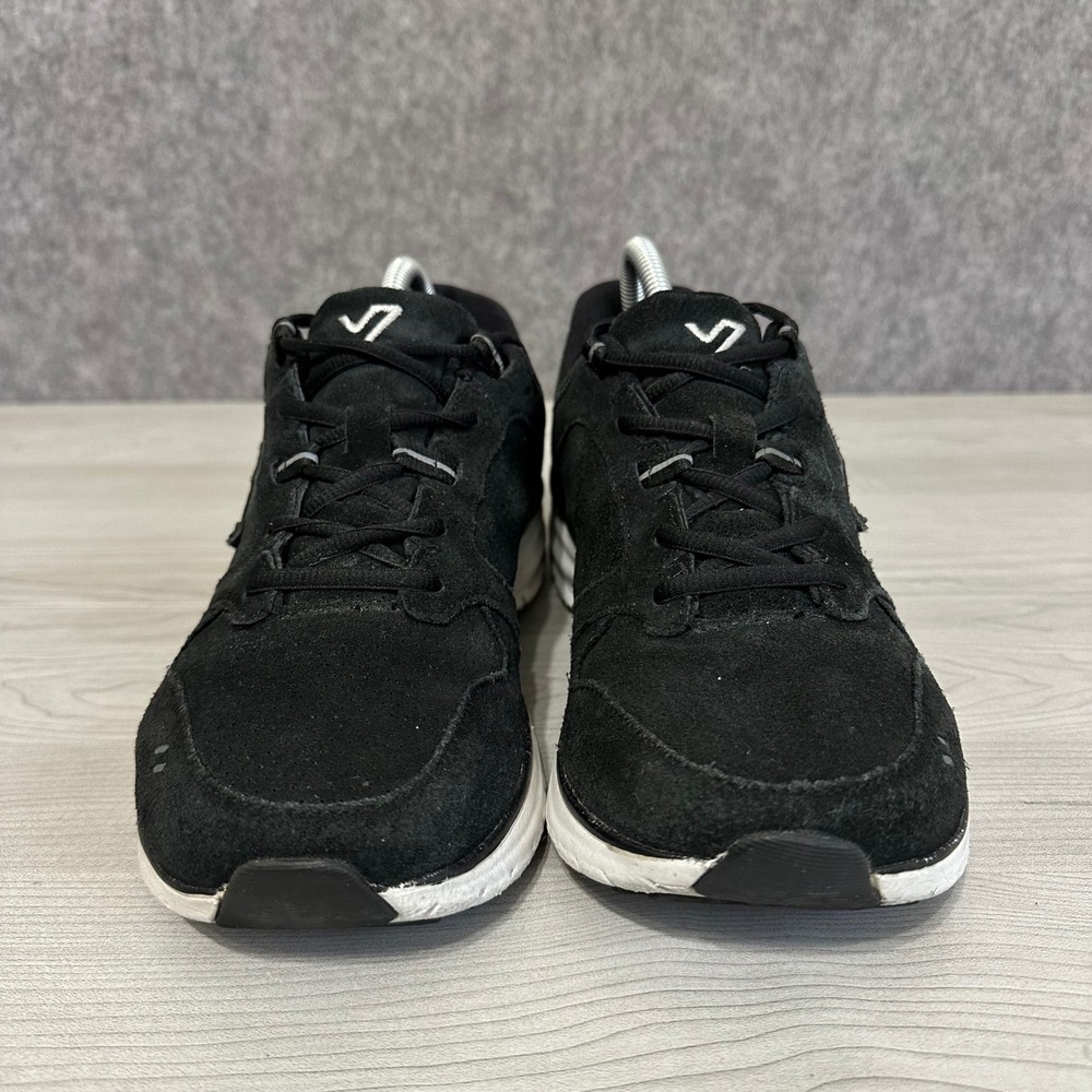 Vionic Revive Sneakers Mens 9 Blk Suede Walking Shoes FMT Technology Sporty - Picture 4 of 10